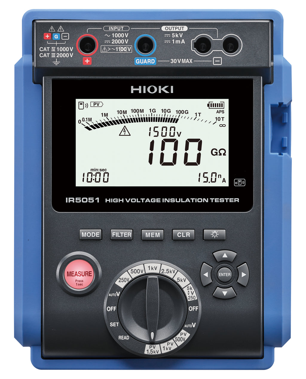 HIGH VOLTAGE INSULATION TESTER IR5051