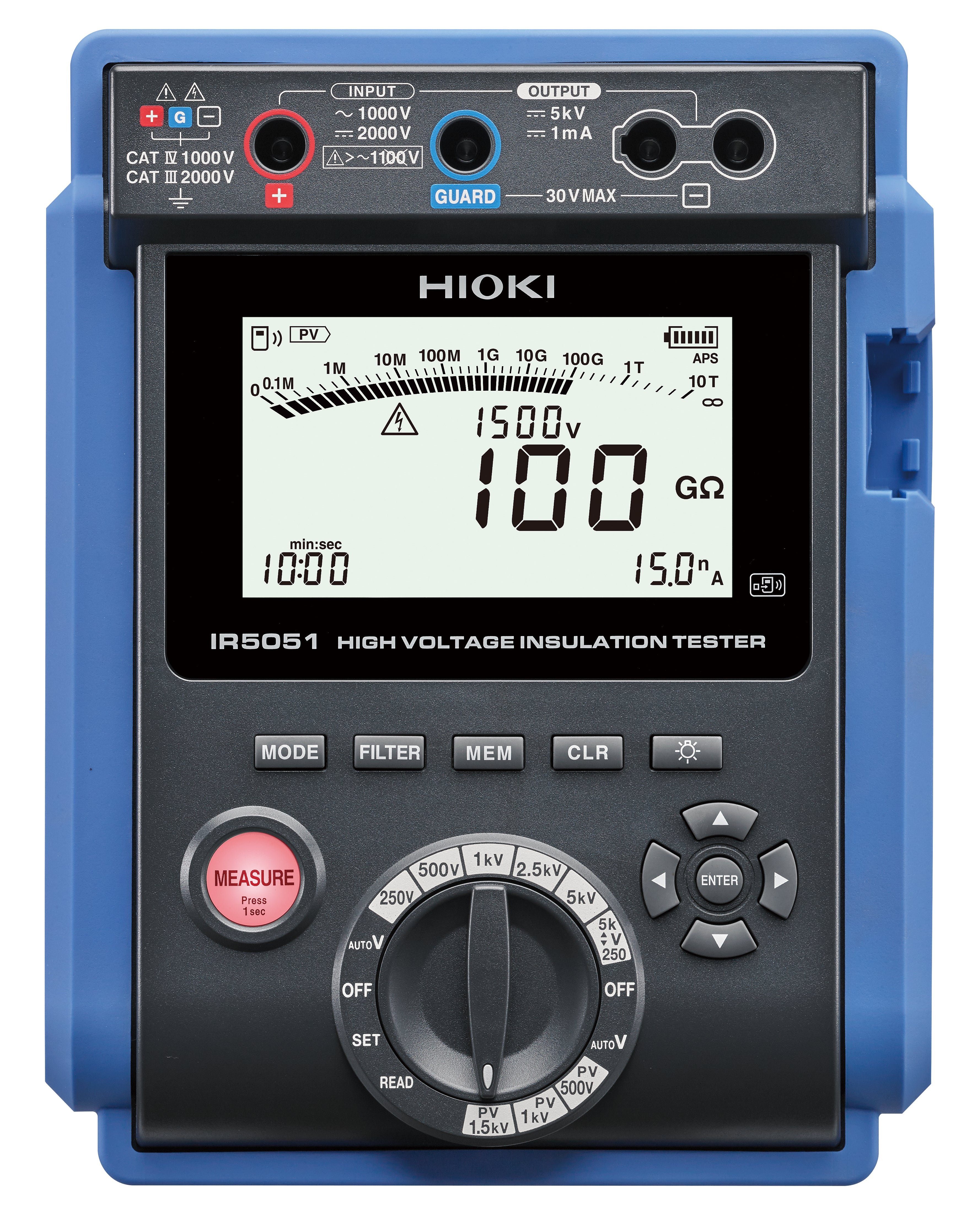 HIGH VOLTAGE INSULATION TESTER IR5051