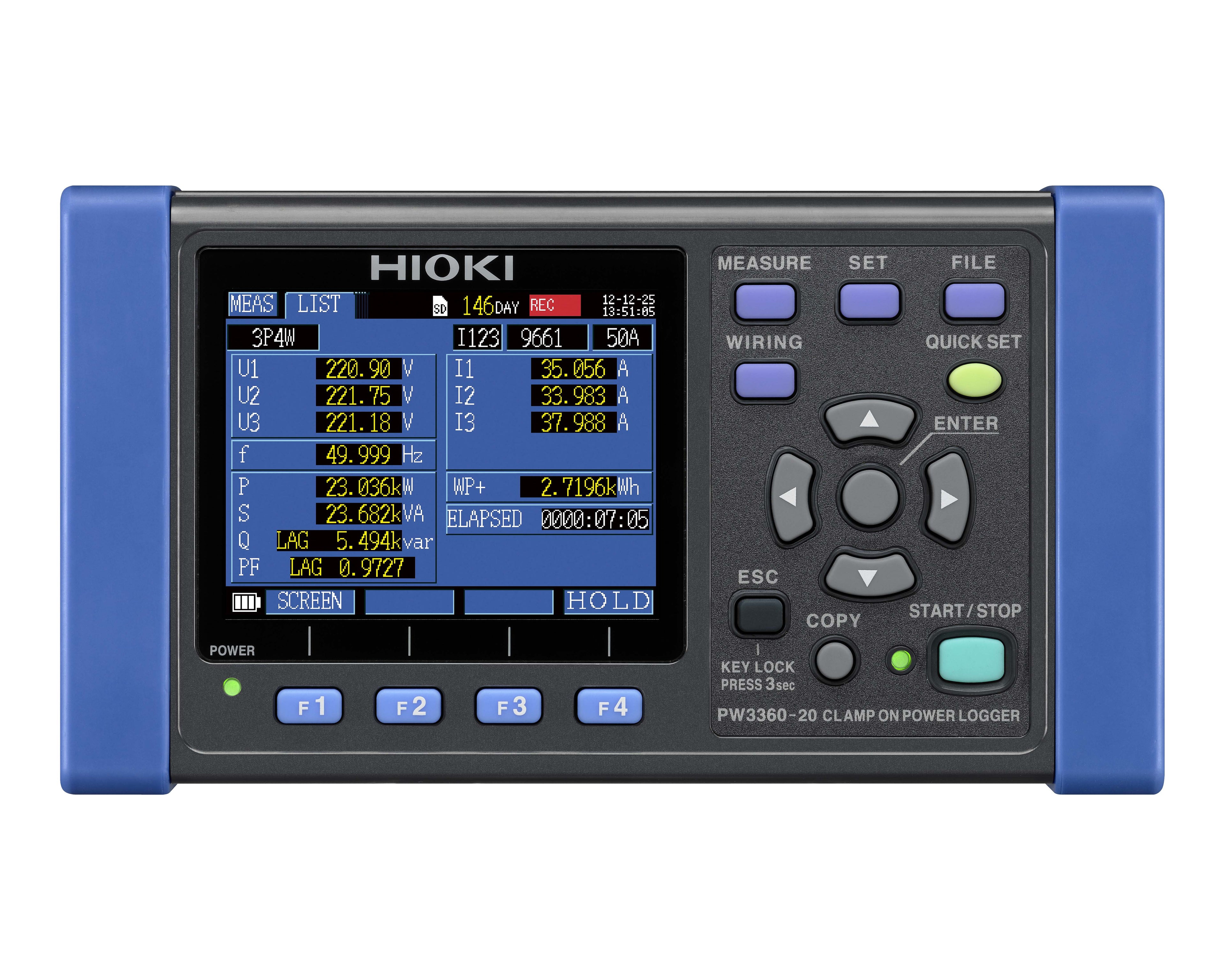 PW3360-20 - Compact Three-Phase Power Logger