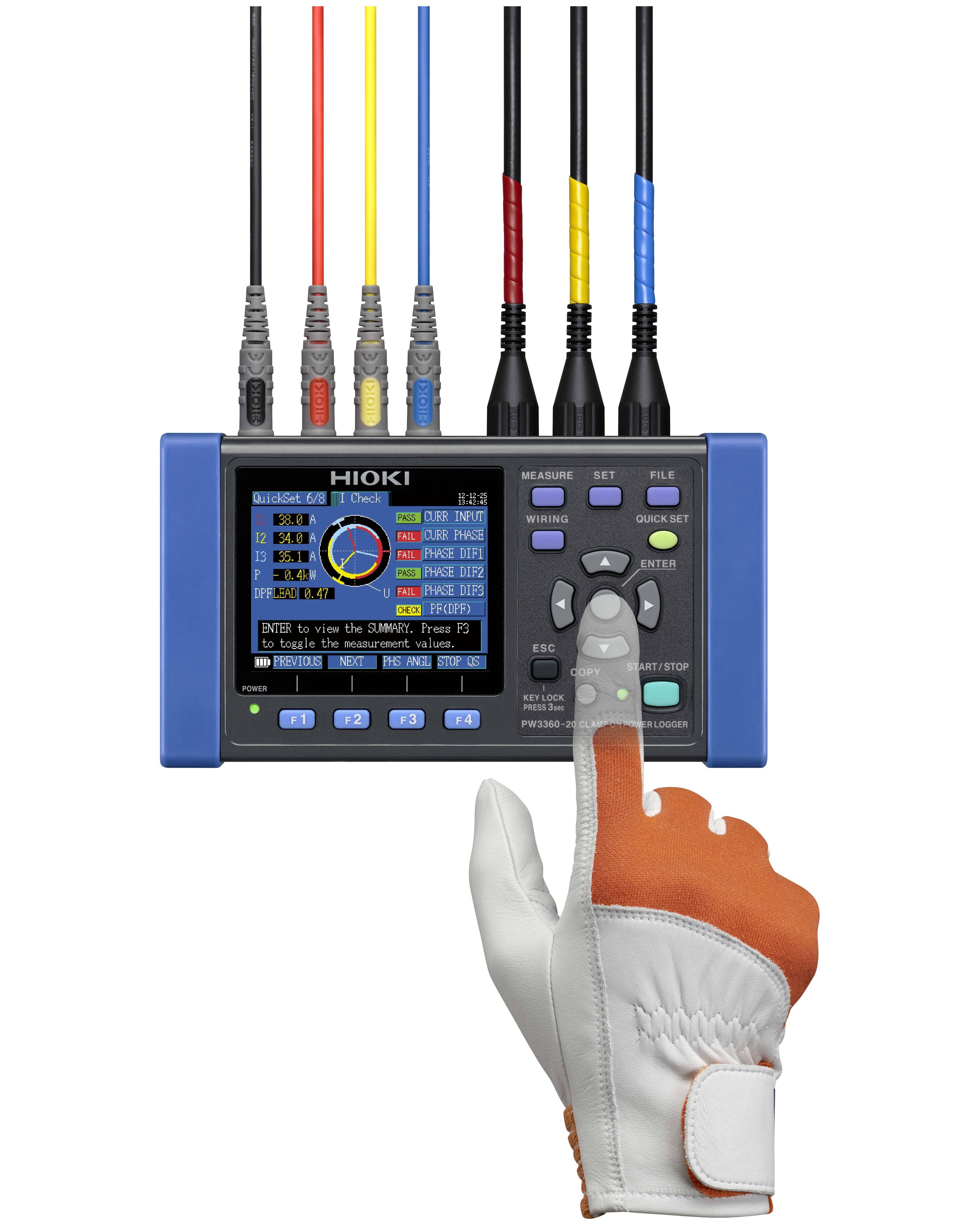 PW3360-20 - Compact Three-Phase Power Logger