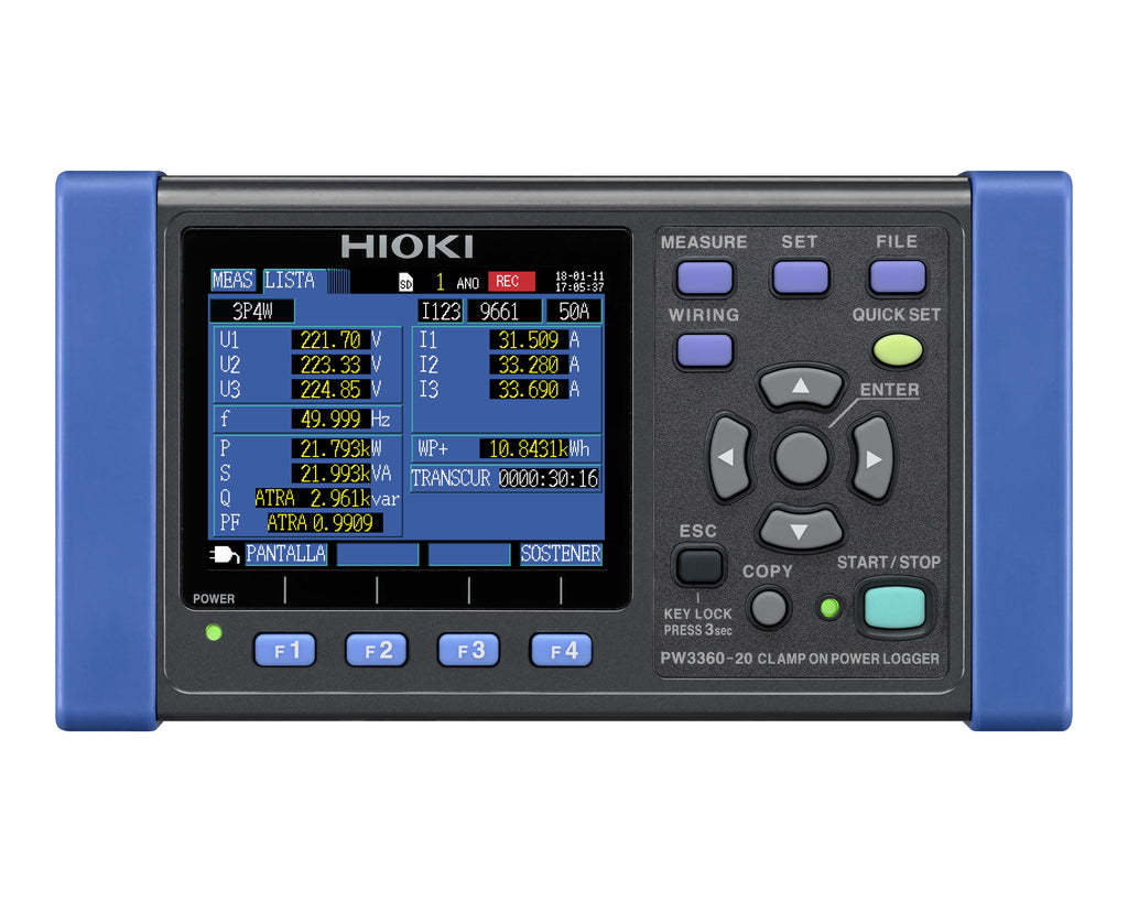 PW3360-20 - Compact Three-Phase Power Logger
